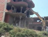 محافظة القاهرة: إزالة 14 برجا مخالفا بعزبة أبو طالب فى الزيتون