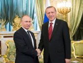 أردوغان يناقش مؤتمر الحوار السورى مع بوتين خلال زيارة سوتشى الروسية
