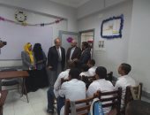 بالفيديو والصور.. مدرسة التمريض تفتح ليلاً من أجل زيارة وزير التنمية المحلية