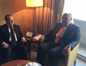 سامح شكرى يدعو لدعم جهود "ديمستورا" للتوصل إلى حل سياسى للأزمة السورية