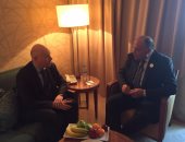 سامح شكرى يبحث مع مسئول أمريكى مستقبل عملية السلام فى الشرق الأوسط