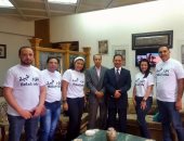 رئيسا التليفزيون والفضائية المصرية يكرمان أسرة برنامج "بلاد طيبة"