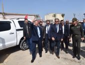 بالصور.. محافظ الإسكندرية ووزير الشباب يتفقدان مقر إنشاء ملاعب نادى الإتحاد