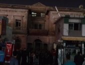 الحماية المدنية تسيطر على حريق بمبنى إسعاف الأربعين بالسويس