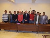  محافظ بنى سويف فى مؤتمر صحفى: اتهامى بإهدار المال العام غير صحيح