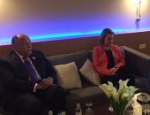 سامح شكرى يشارك فى اجتماع رباعى بالأردن لدعم عملية السلام