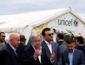 بالصور.. الأمين العام للأمم المتحدة يدعو إلى "تضامن أكبر" مع سكان الموصل