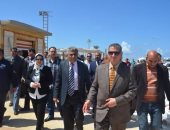 محافظ كفر الشيخ يتفقد أعمال تطوير مصيف بلطيم استعدادا لإحتفالت شم النسيم