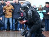 شرطة بيلاروسيا تعتقل 10 محتجين فى العاصمة مينسك