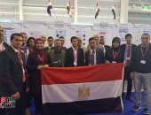بالصور.. 4 طلاب من كفر الشيخ يحصدون ميداليات المعرض الدولى للاختراعات بجنيف