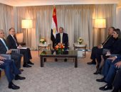 رئيس البنك الدولى يشيد فى لقائه بالسيسى بخطوات الإصلاح فى الاقتصاد المصرى