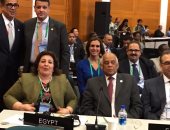 بدء جلسة مؤتمر الاتحاد البرلمانى الافتتاحية بحضور وفد مصر برئاسة عبدالعال