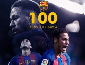 بالفيديو.. نيمار يقتحم قائمة أساطير برشلونة بالهدف رقم 100