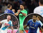 نابولى يعطل مسيرة يوفنتوس بتعادل صعب.. البارتينوبى يمنح محمد صلاح ونجوم روما هدية ثمينة.. بوفون يصنع التاريخ فى الكالتشيو ويقترب من مالدينى.. وهامسيك يناطح الملك مارادونا على زعامة سان باولى