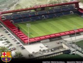 بالفيديو.. برشلونة يكشف عن ملعب "يوهان كرويف" الجديد