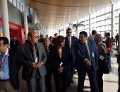 بالصور.. وفد "سياحة البرلمان" يتفقد مطار برج العرب