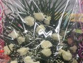 الرئيس السيسي يرسل باقة زهور للمواطن المصرى عبد المنعم عبد الله المصاب بأزمة صحية