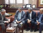 بالصور .. محافظ المنيا : حملة  لإزالة تعديات نهر النيل بالتعاون مع وزارة الرى