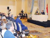 بالفيديو والصور.. السيسى يُطمئن الجالية المصرية بأمريكا.. ويؤكد: نبنى مصر الجديدة