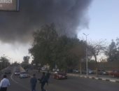 إصابة 3 أشخاص بحالات اختناق فى حريق بمول بكفر الشيخ