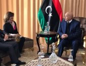 رئيس البرلمان الليبى يبحث مع كوبلر سبل دعم العملية السياسية فى ليبيا