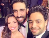 شاهد.. أول فيديو من فرح كارمن سليمان والملحن مصطفى جاد