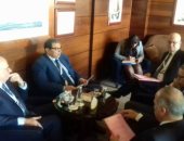 محمد سعفان يبحث مع وزير العمل اللبنانى ملفات تهم العمالة المصرية