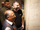 ريان جيجز أسطورة مانشستر يونايتد يزور المتحف المصرى 
