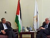 تفاصيل لقاء وزير الخارجية الفلسطينى مع ممثل الاتحاد الأوروبى برام الله