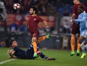 محمد صلاح يسجل ثنائية فى وداع روما لكأس إيطاليا أمام لاتسيو