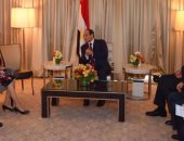 السيسى يلتقى رئيس لجنة اعتمادات الدفاع بالكونجرس وكريستين لاجارد