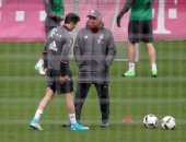 إصابة ليفاندوفسكى فى تدريبات بايرن ميونخ قبل مواجهة دورتموند