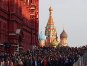 بالصور.. مظاهرات فى روسيا ضد الإرهاب