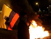 بالصور..استمرار الاحتجاجات فى الإكوادور احتجاجًا على فوز "مورينو" بالرئاسة