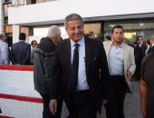 شاهد.. وزير الرياضة يصل الزمالك لتفقد الإنشاءات الجديدة بالنادى