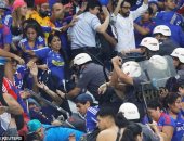 بالفيديو والصور.. القبض على 26 من جماهير تشيلى بسبب أعمال شغب بالبرازيل