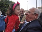 محافظ بورسعيد يشارك فى احتفالات يوم اليتيم