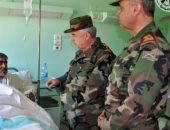  ننشر صور تفقد رئيس الأركان السورى لقاعدة الشعيرات عقب استهدافها