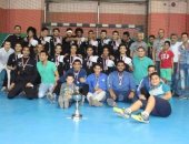 طلائع الجيش يتوج بلقب كأس اليد مواليد 98 على حساب الأهلى 