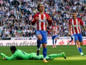 بالفيديو.. جريزمان يفتتح التسجيل لأتلتيكو مدريد فى شباك ليستر سيتي