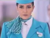 بالصور.. غادة عبد الرازق تشارك جمهورها بإطلالاتها فى مسلسلها "أرض جو"