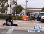 شاهد كيف تعاملت الشرطة الأمريكية مع محاولات إيقاف موكب رئيس الصين بفلوريدا