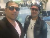 أحمد شيبة يغادر مطار القاهرة متوجها لتونس لإحياء حفلين اليوم 