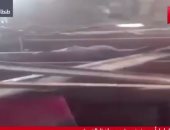 بالفيديو.. لقطات من داخل كنيسة مارجرجس بطنطا بعد الحادث الإرهابى