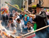 بالصور.. احتفالات اليهود الأرثوذكوس بـ"عيد الفصح"