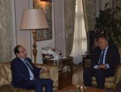 وزير الخارجية يؤكد تطلع مصر إلى استكمال الشكل المؤسسى للدولة الليبية