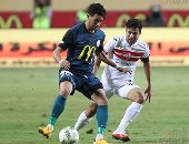 بالصور.. بعد 75 دقيقة.. إنبى يتقدم على الزمالك بثنائية