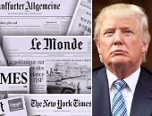 الصحف العالمية اليوم.. ارتفاع طفيف فى شعبية ترامب عقب ضرب سوريا.. إريك ترامب: "القصف" أكد عدم تبعية الرئيس الأمريكى لبوتين.. والبابا فرانسيس يؤكد لإذاعة الفاتيكان إصراره على إتمام زيارته لمصر بموعدها