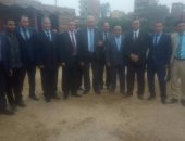 بالصور.. سامح عاشور يتفقد إنشاءات نادى محامين أبو زعبل