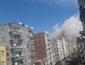 بالفيديو.. لحظة الانفجار الضخم قرب مقر للشرطة التركية بديار بكر